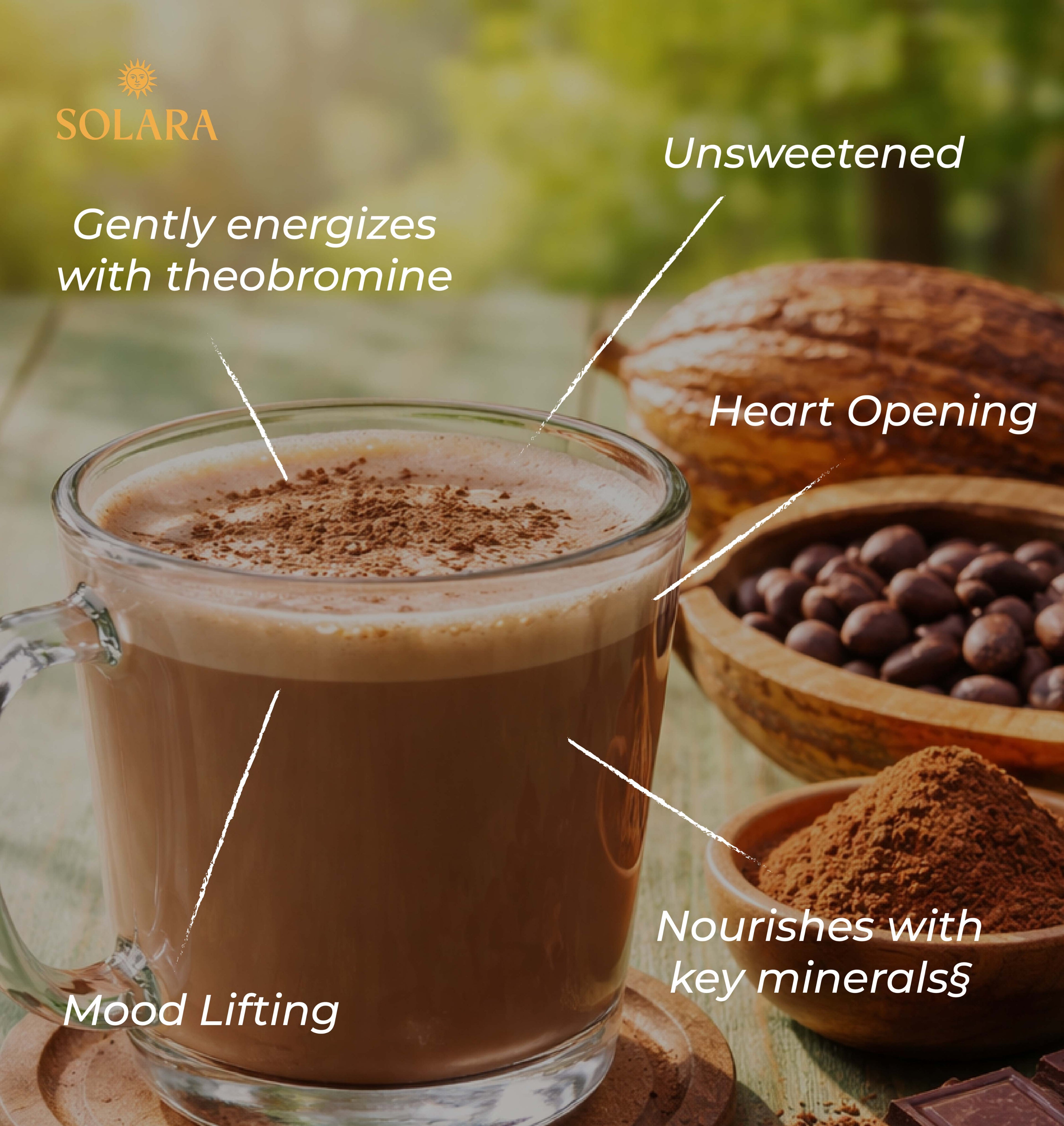 SOLARA  100% CEREMONIAL CACAO