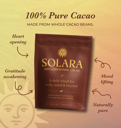 SOLARA  100% CEREMONIAL CACAO